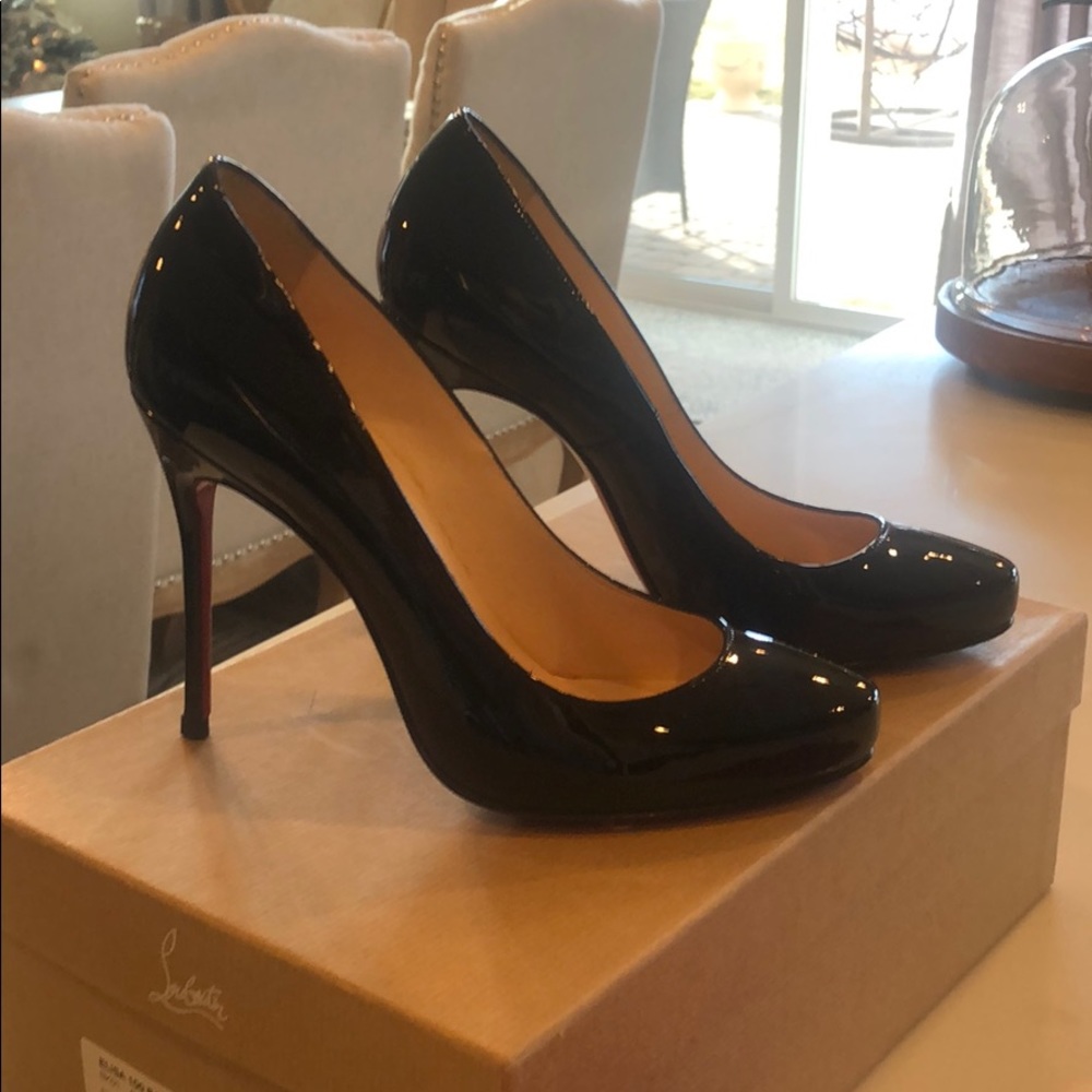 Christian Louboutin Elisa 100 Patent Calf